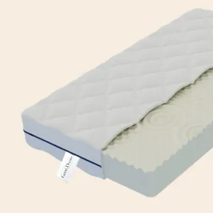 Materac piankowy STABILNY 9 stref SOGNO 24cm pokrowiec Silver Life